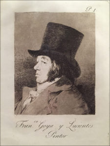 Self-portrait, Etching and Aquatint